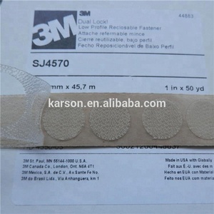 Ukuran Kustom Bulat/Lingkaran <span class=keywords><strong>3M</strong></span> Bening Kunci Ganda SJ4570 Pengencang Dapat Ditutup Kembali Profil Rendah - Product Image 4