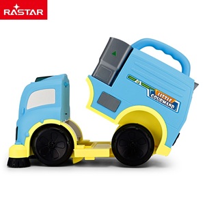 RASTAR Balayeuse électrique jouet, camion pour enfants, modèle de voiture télécommandé, batterie en plastique, RASTAR R/C Smart Sweeper 1:14, camion benne minier 36*19*25 - Product Image 6