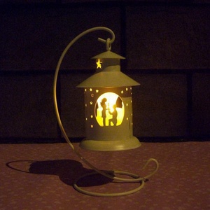 Farol de Metal para Velas de Novios, Portavelas de Cristal para <span class=keywords><strong>Bodas</strong></span> - Product Image 5