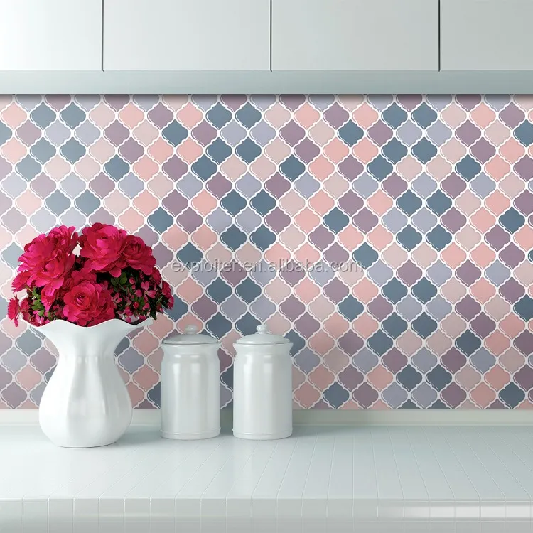 Фабричная эпоксидная 3d Мозаика из плитки, настенная роспись для ванной комнаты, раковины