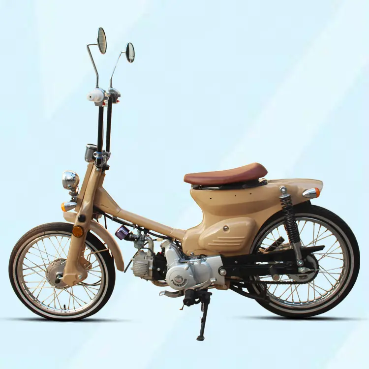 จีน Drift ไฟฟ้าจักรยานผู้ใหญ่ Moped ราคาถูกสองล้อรถจักรยานยนต์110cc สไตล์ใหม่รถจักรยานยนต์สำหรับ Lady