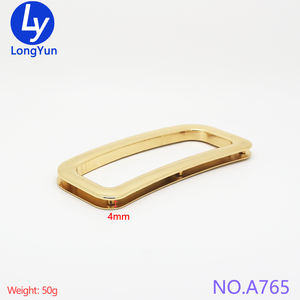 Vendita calda su ordine all'ingrosso accessori manico della borsa maniglia del sacchetto del metallo <span class=keywords><strong>D</strong></span> shape manico - Product Image 4