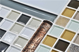 Pas cher Prix Mosaïque Brun Verre Listels De Salle de bains Pour La Décoration - Product Image 6