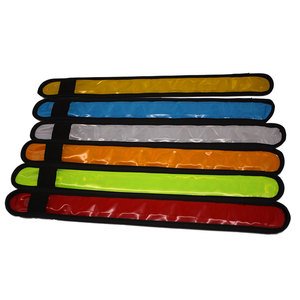 Custom slap reflective side led armband glow in the dark running led bracelet - Product Image 1