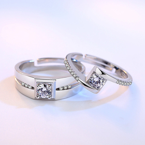 Anello da donna in argento 925 con zirconi, <span class=keywords><strong>gioielli</strong></span> <span class=keywords><strong>online</strong></span> per matrimonio - Product Image 3
