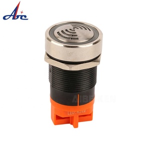 22mm 2 Vít Thiết Bị Đầu Cuối 4 Vòng Led Ánh Sáng Màu Đỏ Còi Push Nút Chuyển Đổi Chuyển Đổi Thông Minh Buzzer 220 v - Product Image 2