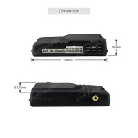 Sistema de Alarma para Auto con Pantalla LCD Grande de 1.73 Pulgadas, Temporizador de Encendido Automático, Botón de Arranque/Parada y Alerta de Impacto