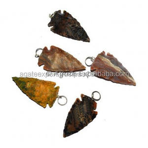 Vente en gros de pointes de flèches en agate artisanale de sorcière Vente en gros de pointes de flèches en pierre d'agate indienne à vendre Pyramides en pierre de guérison - Product Image 1