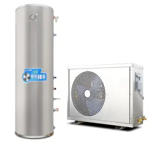 150L 200L 300L 500L Bể Nước Nguồn Không Khí Bơm Nhiệt Nước Nóng Tất Cả Trong Một Máy Bơm Nước Nóng