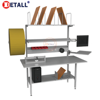 Dedall-mesa de trabajo estándar, carro de trabajo, mesa de estación de embalaje