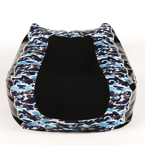 เก้าอี้โซฟาบีนแบ็กแบบสั่งทำเก้าอี้ลายพรางสีน้ำเงินพร้อมหนังไฟ LED - Product Image 5