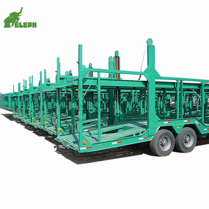 Caliente productos hechos <span class=keywords><strong>en</strong></span> China Centro ejes interlink tándem tipo 8 unidades portador de coche camión de remolque con el primer motor - Product Image 3