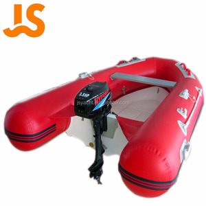 PVC rígido 2.7 m piso de fibra de pesca inflable/raza Calypso barco Nautic proveedor de China Roja JSRR270 - Product Image 1