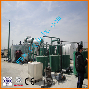 Pequeña refinería de petróleo de residuos de aceite usado de motor decoloración y desulphuration planta - Product Image 2