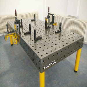<span class=keywords><strong>Table</strong></span> <span class=keywords><strong>de</strong></span> gabarit <span class=keywords><strong>de</strong></span> <span class=keywords><strong>soudage</strong></span> 3d 1000x1000x200mm utilisée pour le cadre <span class=keywords><strong>de</strong></span> moto - Product Image 5