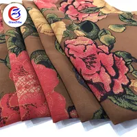 Hochwertiger digital bedruckter Chiffon-Stoff aus Blumen seide für Saree-Kleid