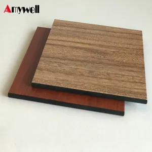 Amywell Good price environmentally solid wooden matte glossy surface hpl laminate