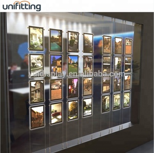 Mỏng A4 <span class=keywords><strong>LED</strong></span> hộp Đèn khung pha lê Single Side quảng cáo <span class=keywords><strong>lightbox</strong></span> trong hình chữ nhật Shape - Product Image 3