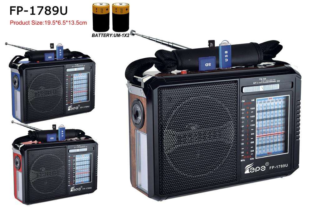 Radio Portatile Tutte Bande - AM/FM/Onde Corte, Schermo LCD 3.2", Batteria 5000mAh - Foto 14