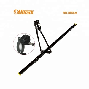 Atlirack à vélo de <span class=keywords><strong>toit</strong></span> en aluminium de nouvelle conception pour voitures Capacité de charge de 15kg Montage rapide Serrure à 2 clés pour barres de <span class=keywords><strong>toit</strong></span> de 56mm - Product Image 2
