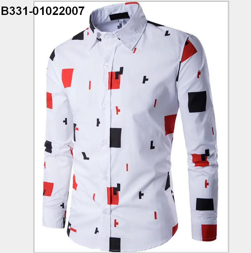 Hot new products white formal shirts slim fit formal shirt for men formal shirts for men long sleeve for sale