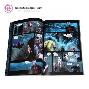 Ordine all'ingrosso Superhero comic book magazine stampa con il vostro disegno - Product Image 1