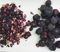 Free Additives1kg buah Blueberry kering beku murni vacuinium Corymbosum Berry FD kering