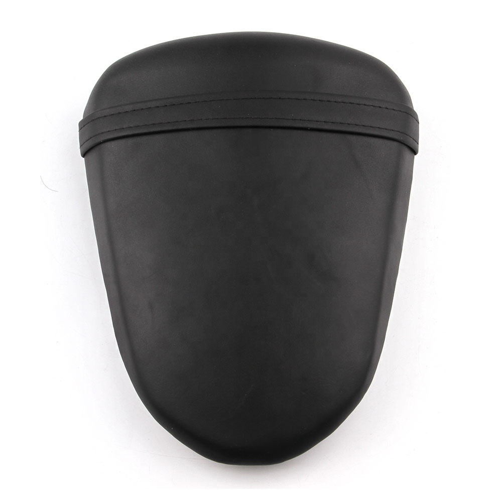 Rear Seat Cover Cushion Leather Pillow Motorcycle Passenger Seat For Suzuki GSXR1000 K7 2007-2008