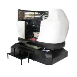 High Quality Car Driving Simulator with 3 Screens for training