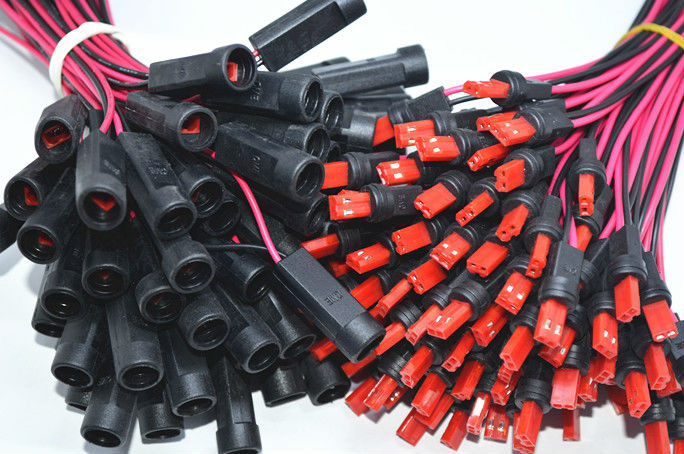 2 pin cable con enchufe macho y hembra