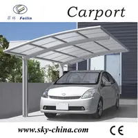 Auto in metallo capannoni per il parcheggio auto di alluminio posto auto coperto