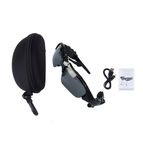 Manos Libres inalámbrico BT 4,1 auriculares estéreo Auriculares auriculares gafas de sol deportes música de sol al montar gafas ABS + PC auricular