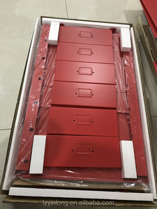 Rouge en acier <span class=keywords><strong>bureau</strong></span> 6 tiroirs <span class=keywords><strong>classeur</strong></span> - Product Image 2