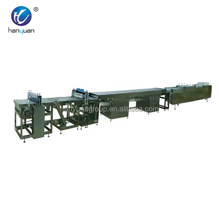 Nougat Cake Automatic Cutting Machine With Cooling and Separating Function