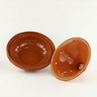 Tajine — petit Pot en argile jine de cuisson marocain, glaçure conductrice en céramique