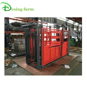 New design heavy duty powder coating cattle crush / cattle handler