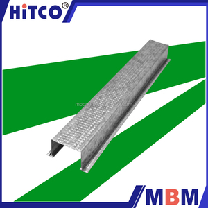 Perfil de Aço Galvanizado para Teto e Drywall, Prata, Certificado ISO9001, Resistente ao Fogo, Antiferrugem, Alta Resistência, Leve - Product Image 6