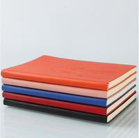 Carnet A5 personnalisé avec logo imprimé, couverture souple en PU, journal en cuir personnalisé, pas cher
