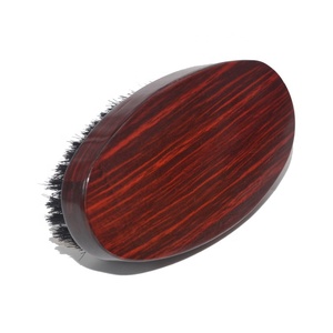 Nuovo design ovale nero bianco morbido di media durezza 100% <span class=keywords><strong>setole</strong></span> di cinghiale capelli <span class=keywords><strong>pennello</strong></span> da barba - Product Image 6