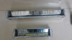 Kích Thước Đầy Đủ Kim Loại Động Vật <span class=keywords><strong>Feeders</strong></span>/Trough Feeder/Feed Trough Với Feed Guard - Product Image 2