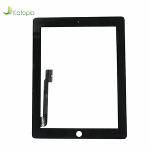 IPad3用の高品質のOEMタッチデジタイザー部品iPad2/3/4用のブラック/ホワイトカラーデジタイザーが利用可能