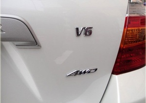 ขายส่ง Italic รถ4wd รถโลหะสัญลักษณ์3D สเตอริโอตกแต่งรถการกำจัด V6ป้ายสติกเกอร์ - Product Image 6