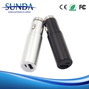 Portable 3 en <span class=keywords><strong>1</strong></span> cargador de coche con el metal de la energía bank 1000 mah - Product Image 1