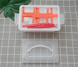 Molde de plástico duradero para paletas de hielo en una caja de plástico, molde para paletas - Product Image 3