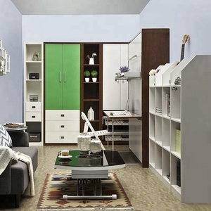 <span class=keywords><strong>Letto</strong></span> a Scomparsa Verticale <span class=keywords><strong>Salvaspazio</strong></span> con Tavolo Pieghevole - Product Image 5