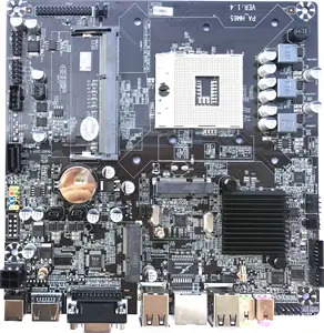 Mini Itx Motherboard Hm65 Pga989 I3-2310M/I5-3210M/I7-3615M Prosesor DDR3 Papan Utama 12V DC POS/MINIPC/Semua Dalam Satu Pc/Digit