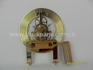 KFOUR movement <strong>mechanism</strong> with transparent <strong>skeleton</strong> quartz <strong>clock</strong> insert kfour k126 at short stand - Product Image 4