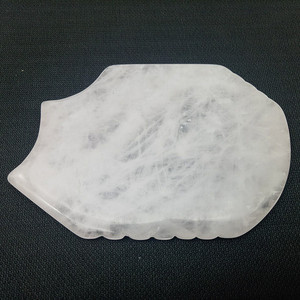 Jade Stone Gua Sha Comb Herramientas de masaje tradicionales para el cuero cabelludo Cabeza Cabello Facial Manual Cuero cabelludo Masajeadores con acupuntura - Product Image 1