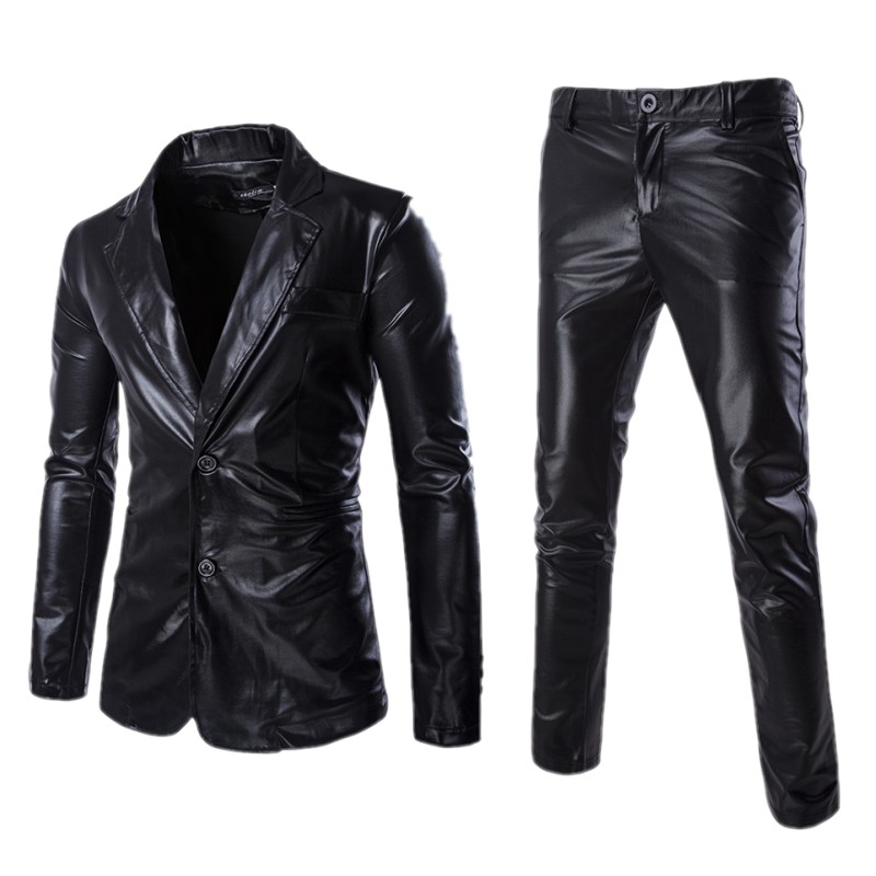 YSMARKET Long Sleeve Jacket Pants Set - Formal Tuxedo YSMARKET Long Sleeve Jacket Pants Set - Formal Tuxedo