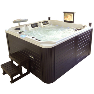 Bañera de hidromasaje de lujo de 150 chorros, Balboa acrílica de EE. UU. - Product Image 1